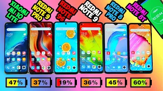 ЭПИК БИТВА 2020!🔥 XIAOMI MI10 LITE🔥, REDMI NOTE 9 PRO🔥, REDMI NOTE 9s🔥 REDMI NOTE 8 PRO|Battery Test