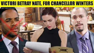 CBS Y&R Spoilers Victoria was a spy for Devon, harming Nate in exchange for Chancellor Winters