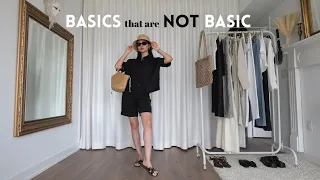 Minimal Summer Outfits 2023 | Basics That Are Not Basic