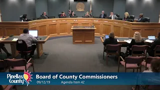 Board of County Commissioners Regular Meeting - 9/12/2019