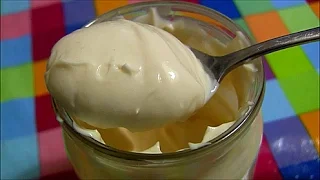 Майонез домашний густой за 1 минуту Delicious homemade mayonnaise