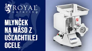 Mlynček na mäso RCFW-120PRO | Royal Catering  | Predstavenie produktu