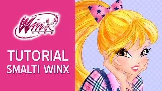 Winx Club - Mani fatate (tutorial nail art FACILE)