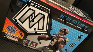 2021 Mosaic Football Mega Box Opening!! 🔥QB Hit!