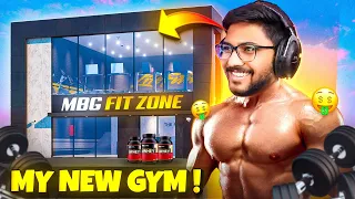 I OPENED A NEW GYM ( MBG FIT ZONE 💪 )  - Gym Simulator Ep 1 🔥  - TEAM MBG