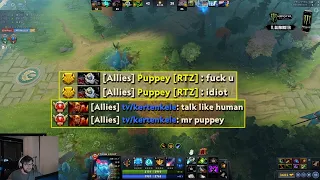 Puppey gets triggered by this LC then dies while typing