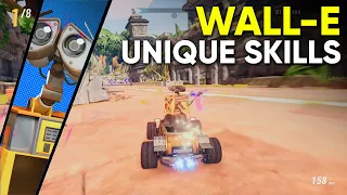 WALL-E Unique Skills Gameplay | Disney Speedstorm