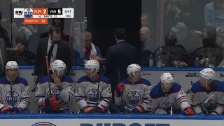 Edmonton Oilers Head Coach Jay Woodcroft Ejected