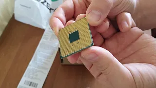 Распаковка AMD Athlon 3000G 3.5GHz AM4 из Rozetka