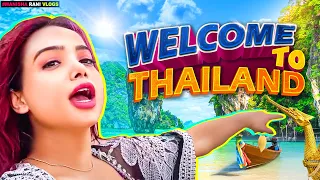 Welcome To "THAILAND"😛| #manisha Rani | #biggboss