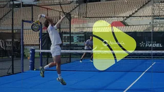 Miki Solbes y Carlos Martí contra Chema García y Toti García. Sevilla Premier PadelP2