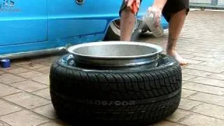 Stretching Tyres for a AE86 drift car - 15x10 x 205/50