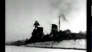 Салют в Ленинграде 27.01.1944 года