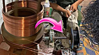 Electrical wire manufacturing process || How An Electrical Wire & Cable Made in Factory