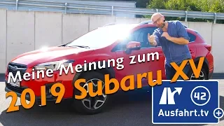 Meine Meinung und Erfahrungen: 2019 Subaru XV 2.0i Exclusive+ Lineartronic