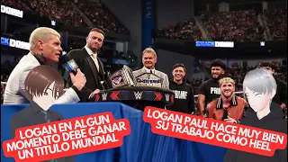 FIRMA DE CONTRATO ENTRE LOGAN PAUL Y CODY RHODES