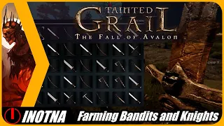 Tainted Grail: Fall Of Avalon - Farming Bandits And Knights For Money - Hard Difficulty