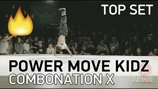 ⚡ POWER MOVE KIDZ - BBOY TOP SETS - COMBONATION X - #bmvideo #bboytopsets