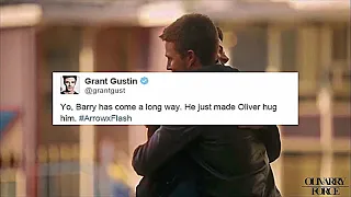 Oliver and Barry ‘always’ hugging