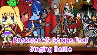 Rockstar Vs Scraps Fnaf Singing Battle Gacha Life (Lilac)