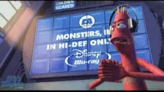 Monsters Inc Blu-Ray DVD Promo