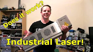 Industrial CO2 Laser Coder TEARDOWN and repair! Part 1!
