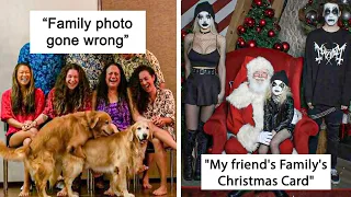 People Still Cringe At The Awkward Family Photos They Shared