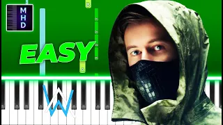 Alan Walker - PLAY (Easy Piano Tutorial)