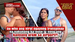 Da who ang transpinay na nakunang ka-nose to nose ang kanyang AFAM? | Kapuso Mo, Jessica Soho