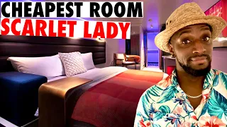 CHEAPEST Cabin On Scarlet Lady Cruise Ship | Virgin Voyages (Sea Terrace Inside Stateroom)