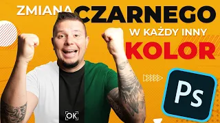 Zmiana koloru czarnego w dowolny inny – a nawet w biały. Poradnik Photoshop