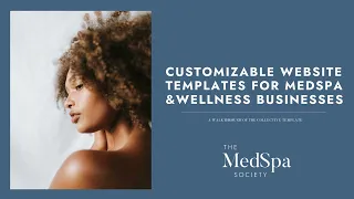 MedSpa Website Template Design - Collective Template