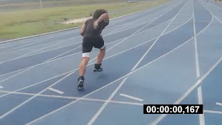 100m Sprint In 11.8 Seconds