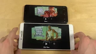 GTA San Andreas Samsung Galaxy S8 vs  Xiaomi Mi Max Gameplay Review!