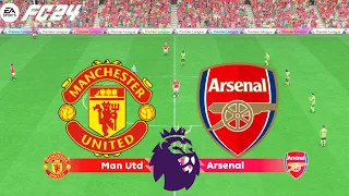 FC 24 | Manchester United vs Arsenal - Premier League - PS5™ Full Gameplay