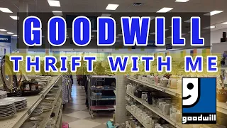 Thrift With Me at GOODWILL Glass, Home Decor, Pottery, Thrift Haul
