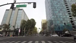 Driving in San Jose 4K - Silicon Valley - California, USA