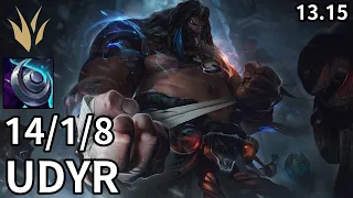 Udyr Jungle vs Kha'Zix - EUW Master | Patch 13.15