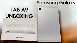 Samsung Galaxy Tab A9 Unboxing and Quick Review | Specs | Camera, Battery, Price Performance
