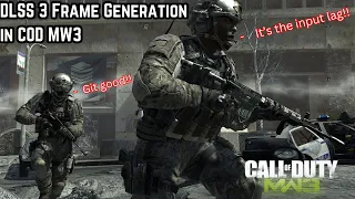 Frame Generation in a Competitive Shooter?! DLSS 3 Tested in COD MW3