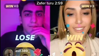 Zevs vs Pərvin Abıyeva // Tiktokda canlı yarış