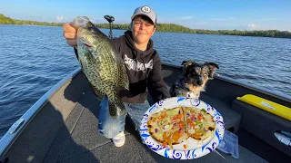 Crappie Fishing Catch And Cook! (Crappie Taco's)