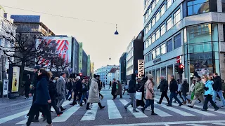 Driving Downtown - Copenhagen 4K - Denmark