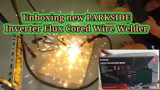 Unboxing Parkside Inverter Flux Cored Wire Welder Machine|How to Put Flux Cored Wire|that'slife