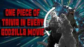 One Piece of Trivia in Every Godzilla Movie