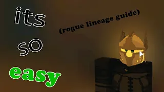 How To Get Sigil Helm (easy) | Rogue Lineage (Roblox)