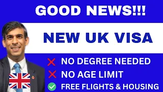 Goodnews! Move To UK With This Easy Visa: No Degree Needed, Free Accommodation | CHARITY VISA