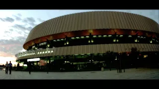 ABBA: The Movie (1977) by Lasse Hallström, Clip: Approaching the 'hamburger' stadium