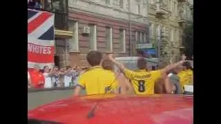 English fans & Sweden fans in Kiev