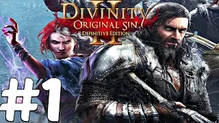 Divinity Original Sin 2 Definitive Edition - Gameplay Walkthrough Part 1 - Prologue (PS4/XB1)